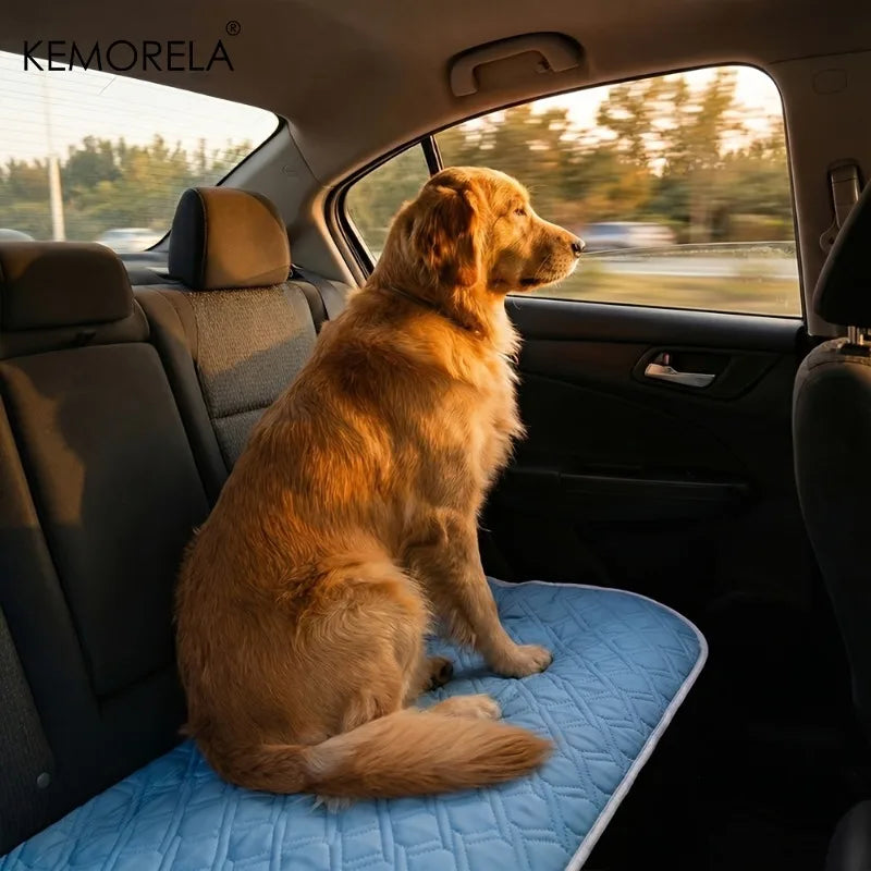 1Pc Summer Dog Cooling Mat Ice Slicky Fiber Fabric Cooling Mat Universal Cooling Mat for Puppies and Adult Dogs